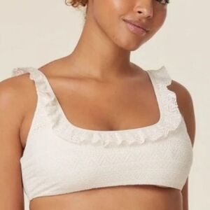 Andie The Hydra Crochet Lace Top